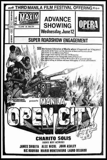 Manila Open City Poster