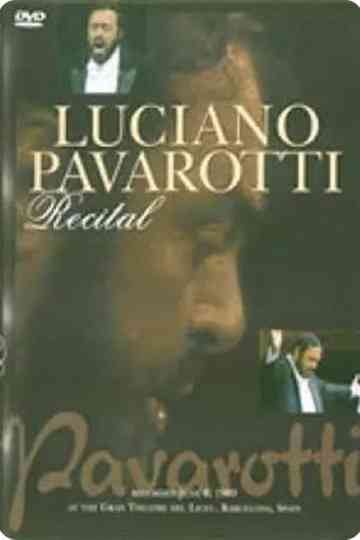 Luciano Pavarotti: Recital in Barcelona Poster