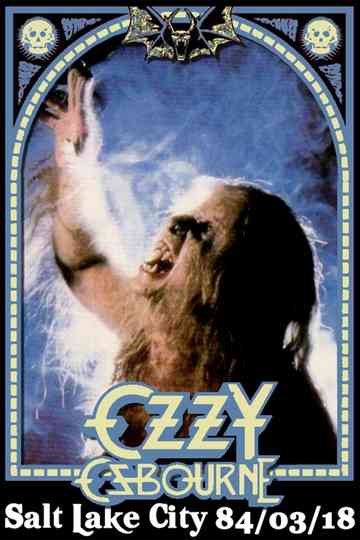 Ozzy Osbourne Bark at the Moon poster