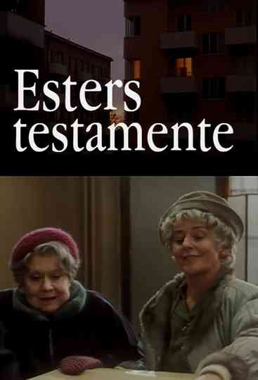 Esters testamente Poster