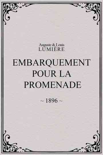 Embarquement pour la promenade Poster