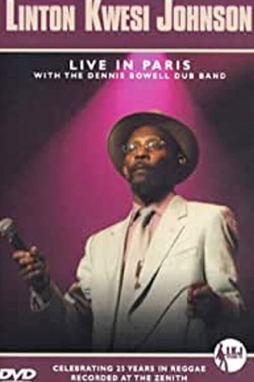 Linton Kwesi Johnson Live in Paris Poster