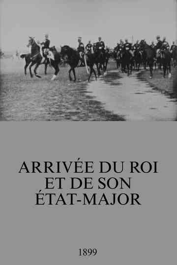 Arrivée du roi et de son étatmajor Poster
