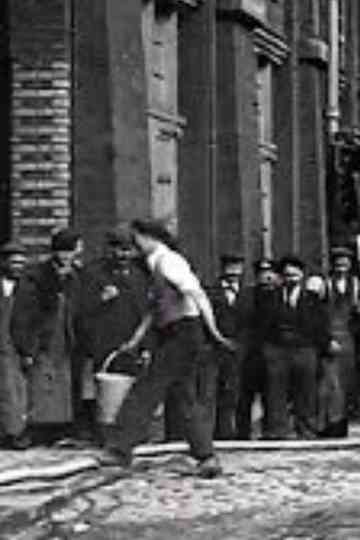 Watersnood in buurt YY poster