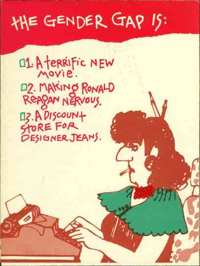 Womens Voices The Gender Gap Poster