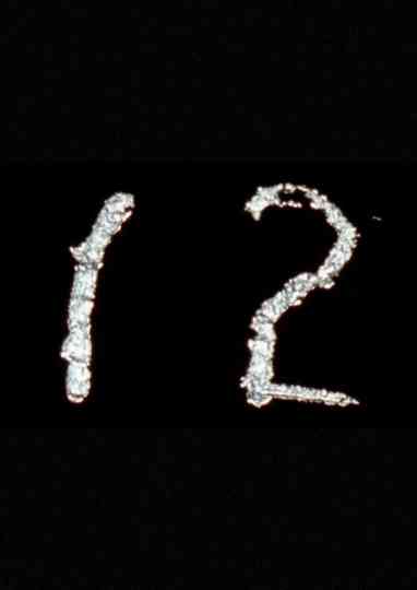 Arabic Numeral Series 12 poster