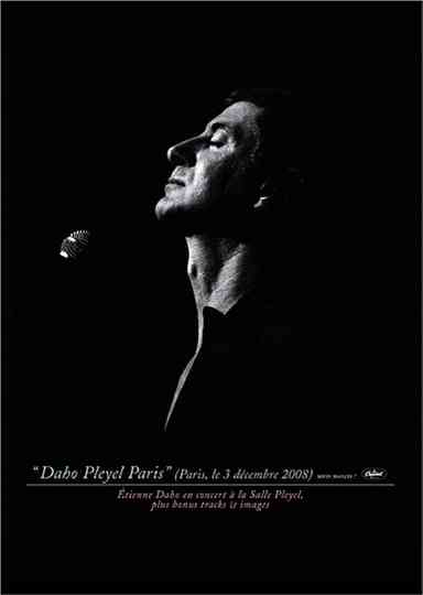 Daho Pleyel Paris Poster