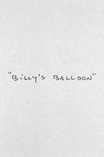 Billy's Balloon poster