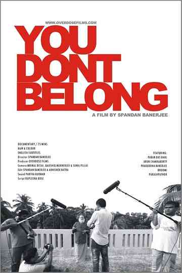 You Don't Belong Poster