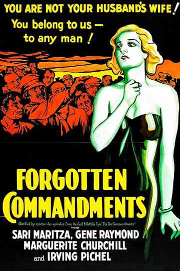 Forgotten Commandments Poster