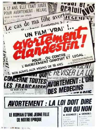 Avortement clandestin Poster
