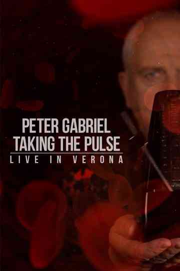 Peter Gabriel - Taking the Pulse Poster
