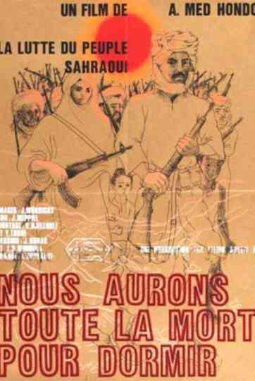 We shall have the whole of death to sleep Poster