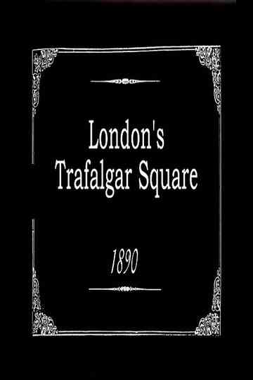 Londons Trafalgar Square poster