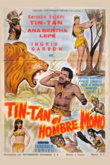 TinTán El Hombre Mono Poster