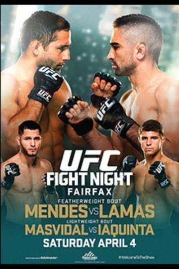 UFC Fight Night 63 Mendes vs Lamas Poster