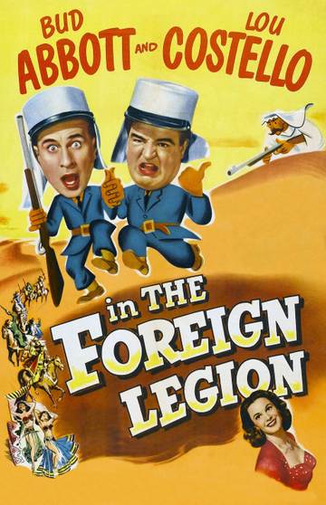 Abbott and Costello in the Foreign Legion Poster