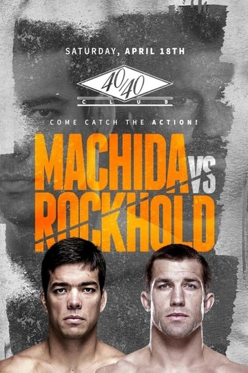 UFC on Fox 15 Machida vs Rockhold Poster