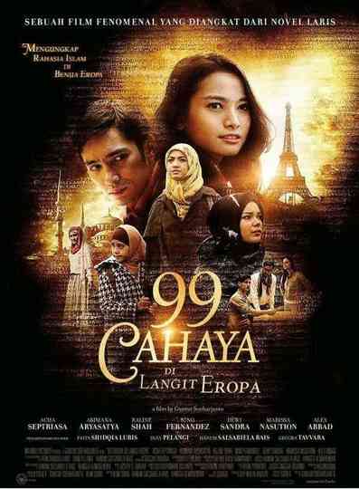 99 Cahaya Di Langit Eropa Trilogy Poster