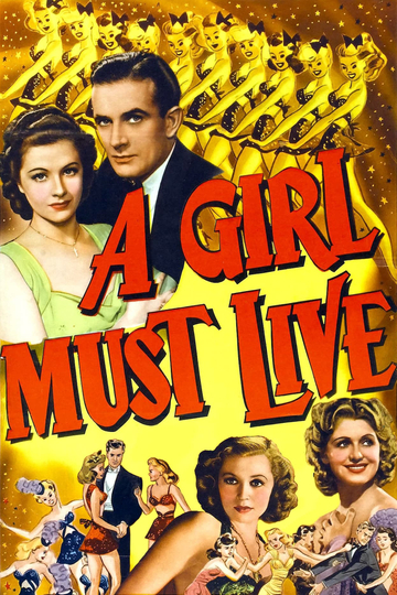 A Girl Must Live Poster