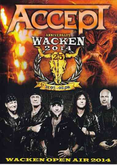 Accept 2014 Wacken Open Air Poster