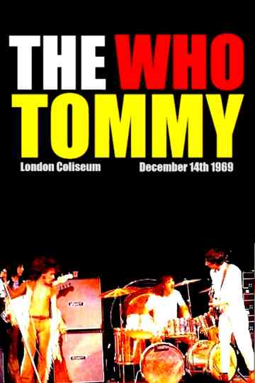 The Who Live at the London Coliseum 1969 Poster