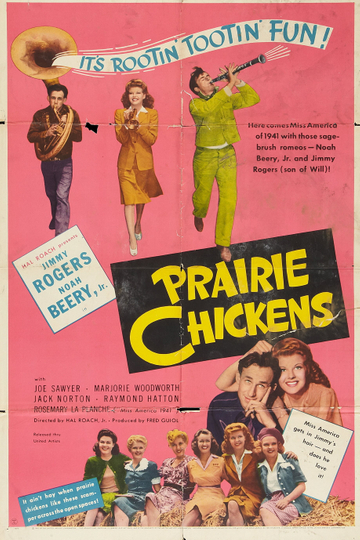 Prairie Chickens Poster