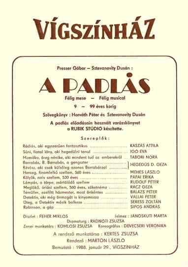 A padlás Poster