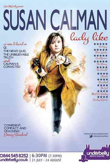 Susan Calman: Lady Like Poster