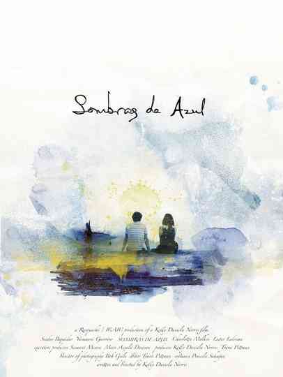 Sombras de azul Poster