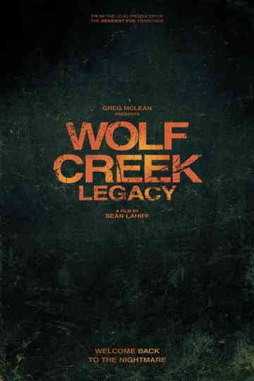Wolf Creek: Legacy Poster