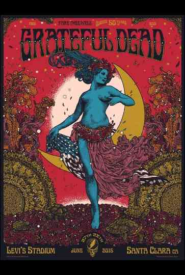 Grateful Dead 20150627  Santa Clara CA Poster