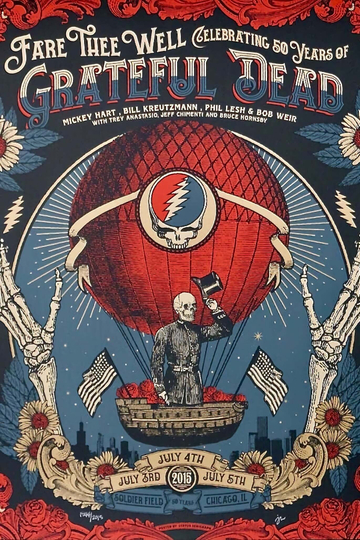 Grateful Dead: 2015.07.05 - Chicago, IL Poster