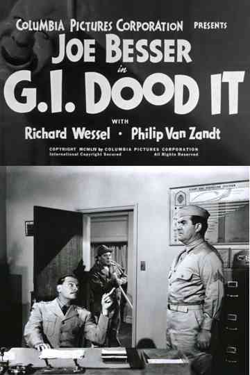 GI Dood It Poster