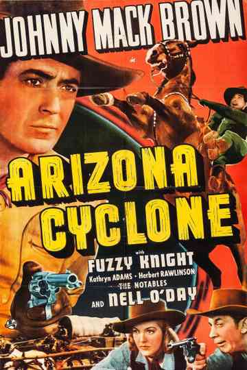 Arizona Cyclone Poster