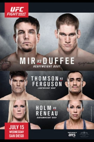 UFC Fight Night 71: Mir vs. Duffee Poster