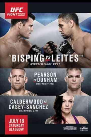 UFC Fight Night 72 Bisping vs Leites Poster