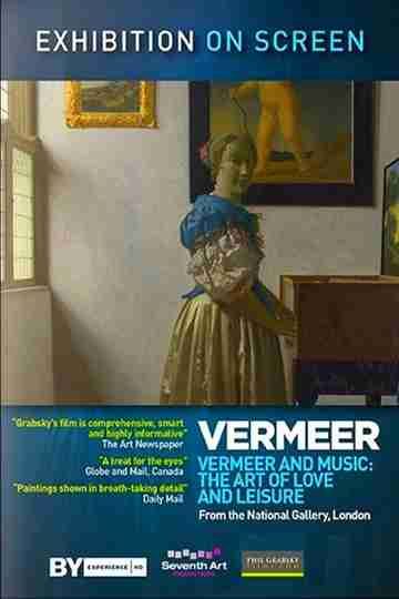 Vermeer and Music Poster