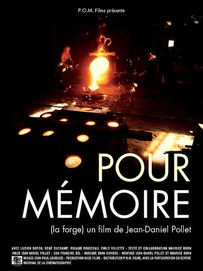 Pour mémoire Poster