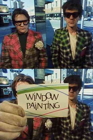 Window Painting Poster