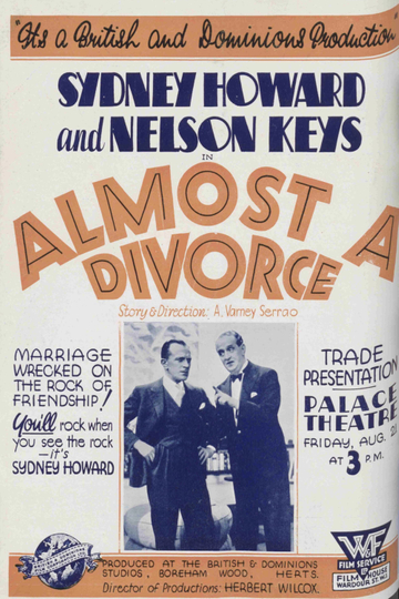 Almost a Divorce Poster