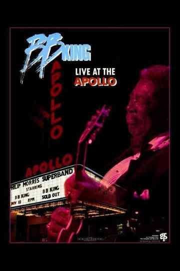 BB King Live at The Apollo Poster