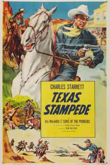 Texas Stampede Poster