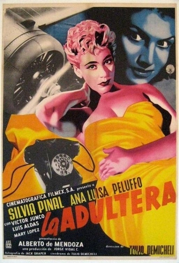 La adúltera Poster