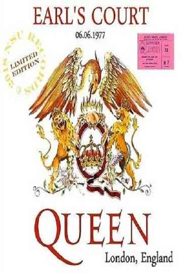 Queen Live at Earls Court Arena Poster