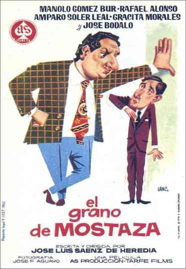 El grano de mostaza Poster