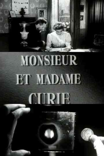 Monsieur et Madame Curie Poster