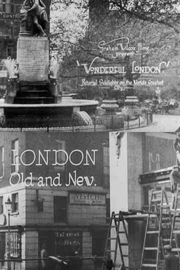 Wonderful London London Old and New Poster