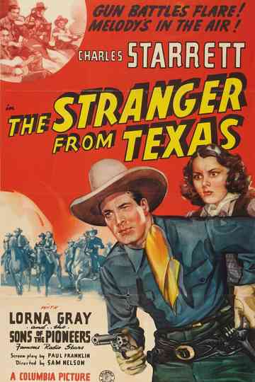The Stranger from Texas Poster