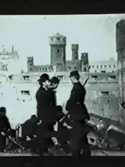 Bloodhounds Tracking a Convict Poster